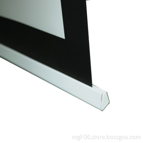 Manto manual projector Screen with self locked systems